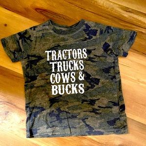 Slogan shirt for your little country one!